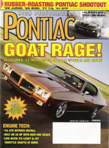 HIGH PERFORMANCE PONTIAC 2005 JAN - KILLER GOAT